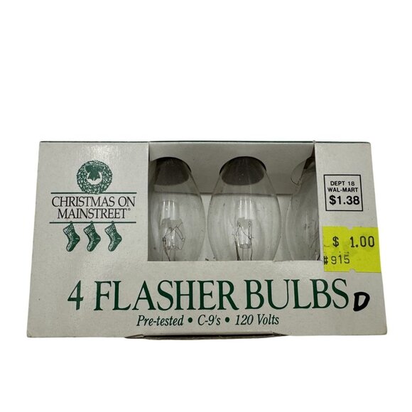 20 Flasher Bulbs C9 Indoor/Outdoor Replacement 4 Red 16 Clear Untested VTG - Picture 2 of 6